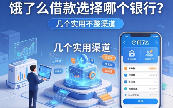饿了么借款选择哪个银行？整理了几个实用的渠道