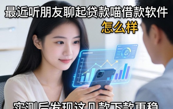 最近听朋友聊起贷款喵借款软件怎么样，实测后发现这几款下款更稳