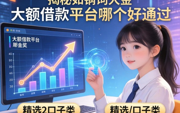 揭秘大额借款平台哪个好通过，精选两个口子类别分享