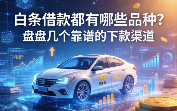 白条借款都有哪些品种？盘点几个靠谱的下款渠道