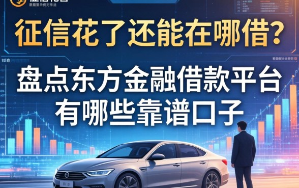 征信花了还能在哪借？盘点东方金融借款平台有哪些靠谱口子