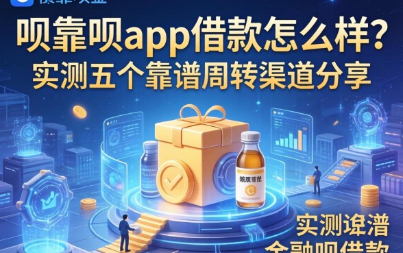 呗靠呗app借款怎么样？实测五个靠谱周转渠道分享