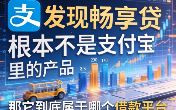 我发现畅享贷根本不是支付宝里的产品，那它到底属于哪个借款平台