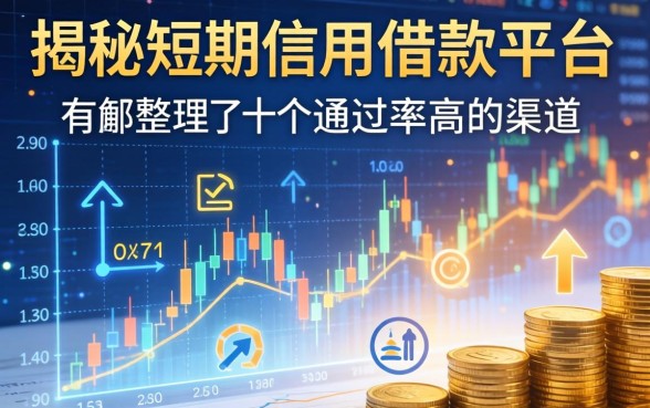 揭秘短期信用借款平台有哪些，整理了十个通过率高的渠道