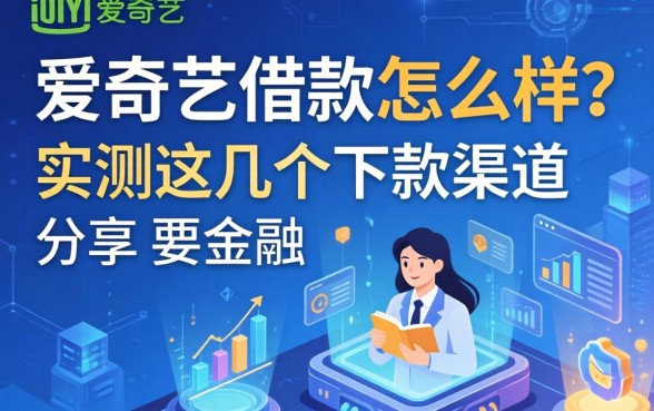 爱奇艺借款怎么样？实测这几个下款渠道分享
