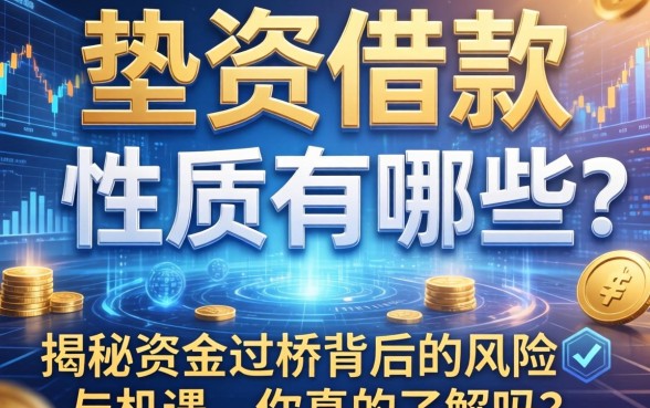 垫资借款的性质有哪些？揭秘资金过桥背后的风险与机遇，你真的了解吗？
