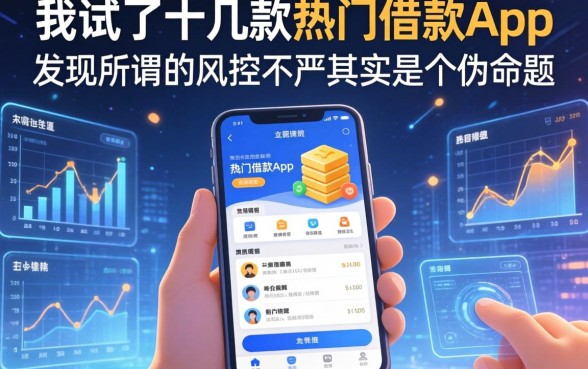 我试了十几款热门借款app，发现所谓的风控不严其实是个伪命题