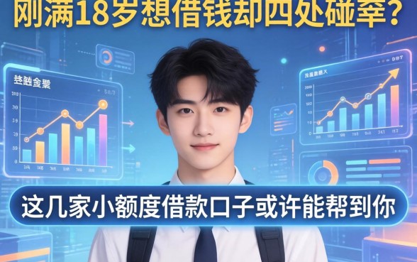 刚满18岁想借钱却四处碰壁？这几家小额度借款口子或许能帮到你