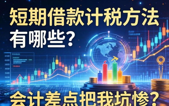 短期借款计税方法有哪些?会计差点把我坑惨了