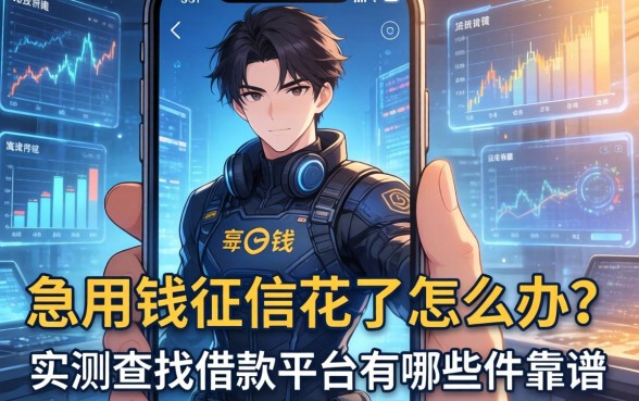 急用钱征信花了怎么办？实测查找借款平台有哪些软件靠谱