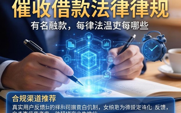 催收借款法律法规有哪些，合规渠道推荐与真实用户反馈