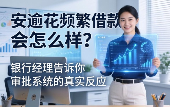安逸花频繁借款会怎么样？银行经理告诉你审批系统的真实反应