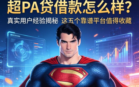 超人贷借款怎么样？真实用户经历揭秘，这五个靠谱平台值得收藏