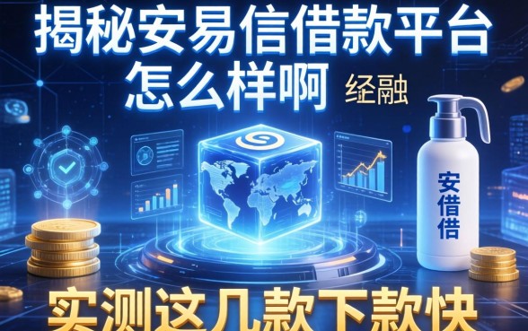 揭秘安易信借款平台怎么样啊，实测这几款下款快