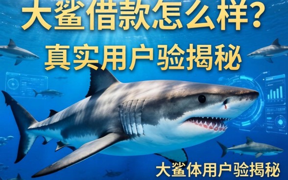 大鲨鱼借款怎么样？真实用户体验揭秘，这五个正规平台或许更适合你