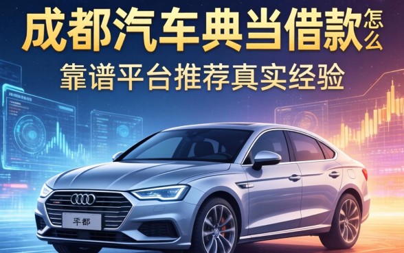 成都汽车典当借款怎么样？靠谱平台推荐与真实经验分享