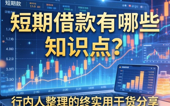 短期借款有哪些知识点？行内人整理的实用干货分享