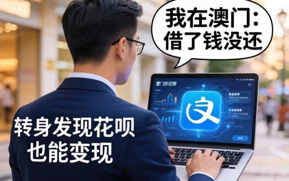 我在澳门借了钱没还，转身发现花呗也能变现