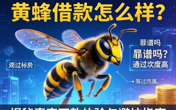 大黄蜂借款怎么样？靠谱吗？通过率高吗？揭秘真实下款体验与避坑指南