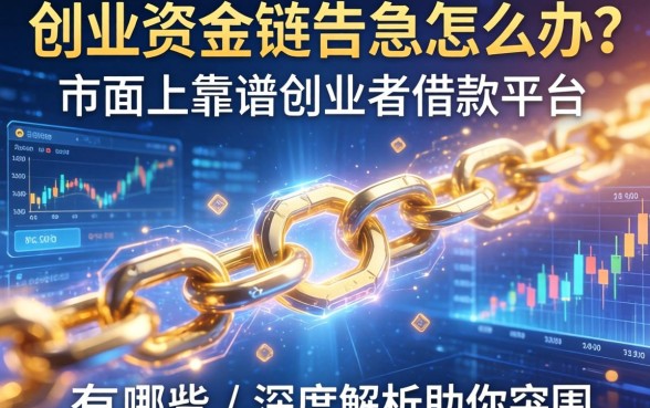 创业资金链告急怎么办？市面上靠谱的创业者借款平台有哪些？深度解析助你突围