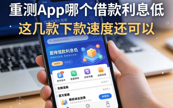 实测app哪个借款利息低，这几款下款速度还可以