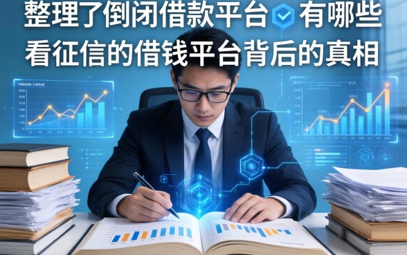 我整理了倒闭的借款平台有哪些，发现不看征信的借钱平台背后的真相