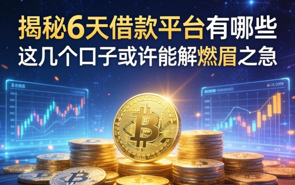 揭秘6天借款平台有哪些，这几个口子或许能解燃眉之急