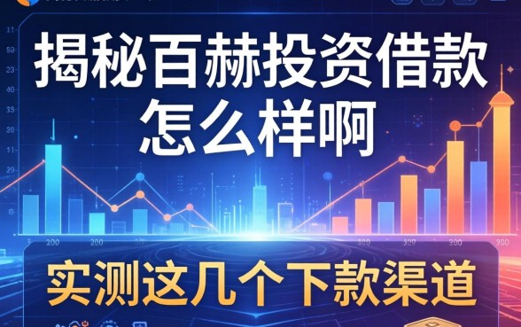 揭秘百赫投资借款怎么样啊,实测这几个下款渠道