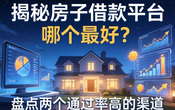 揭秘房子借款平台哪个最好？盘点两个通过率高的渠道