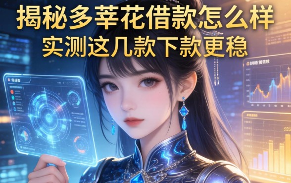 揭秘多莘花借款怎么样，实测这几款下款更稳
