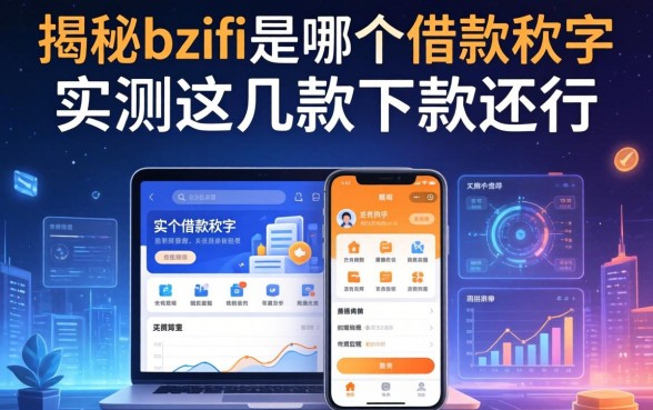 揭秘bzifi是哪个借款软件的,实测这几款下款还行