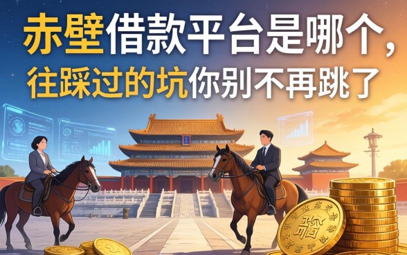 赤壁的借款平台是哪个？我踩过的坑你别再跳了