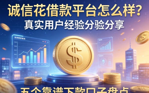 诚信花借款平台怎么样？真实用户经验分享与五个靠谱下款口子盘点