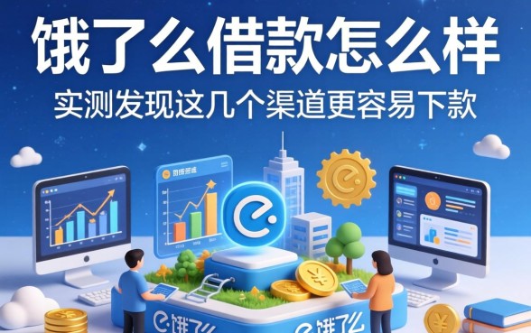 饿了么的借款怎么样？实测发现这几个渠道更容易下款