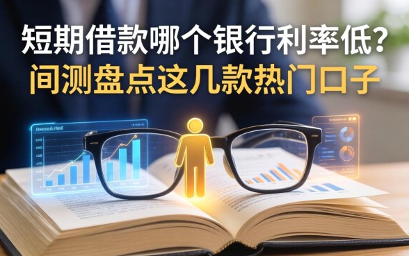 短期借款哪个银行利率低？实测盘点这几款热门口子