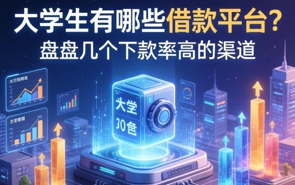 大学生有哪些借款平台？盘点几个下款率高的渠道