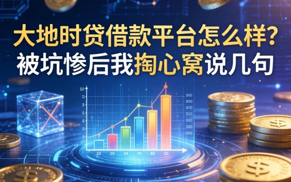 大地时贷借款平台怎么样？被坑惨后我掏心窝说几句