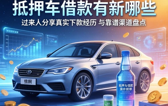 抵押车借款物品有哪些？过来人分享真实下款经历与靠谱渠道盘点