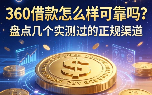 360借款怎么样可靠吗？盘点几个实测过的正规渠道