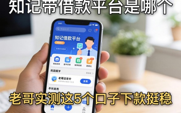 op手机带的借款平台是哪个？老哥实测这5个口子下款挺稳