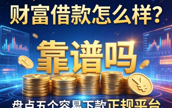 财富借款怎么样？靠谱吗？盘点五个容易下款的正规平台