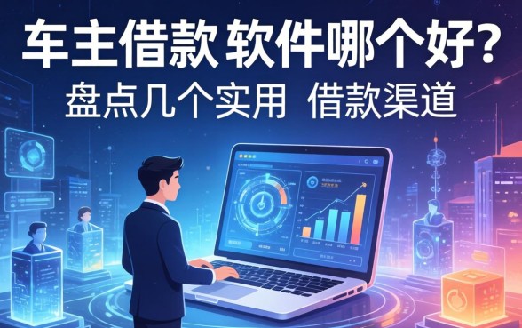 车主借款的软件哪个好？盘点几个实用的借款渠道