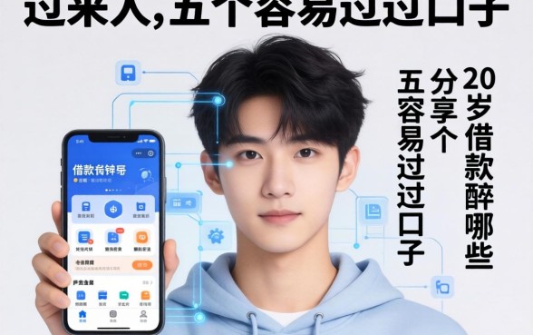 20岁借款软件有哪些，过来人分享五个容易过的口子
