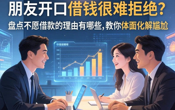 朋友开口借钱很难拒绝？盘点不愿借款的理由有哪些呢，教你体面化解尴尬
