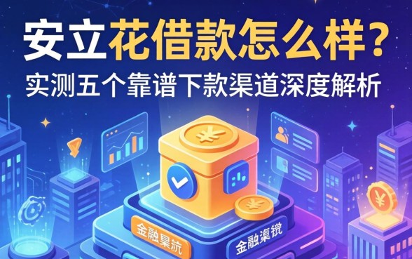 安立花借款怎么样？实测五个靠谱下款渠道深度解析