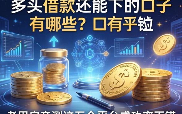 多头借款还能下的口子有哪些？老用户亲测这五个平台成功率不错