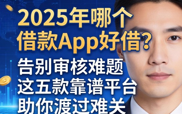 2025年哪个借款app好借？告别审核难题，这五款靠谱平台助你渡过难关