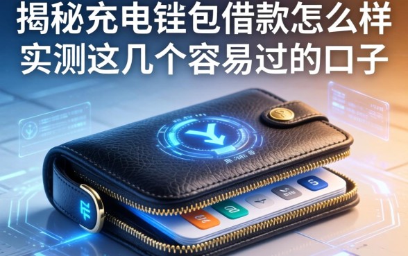 揭秘充电钱包借款怎么样，实测这几个容易过的口子