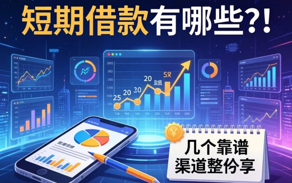 短期借款的有哪些？整理了几个靠谱的渠道分享
