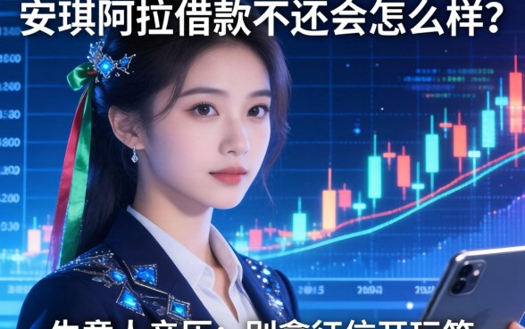 安琪拉借款不还会怎么样？生意人亲历：别拿征信开玩笑